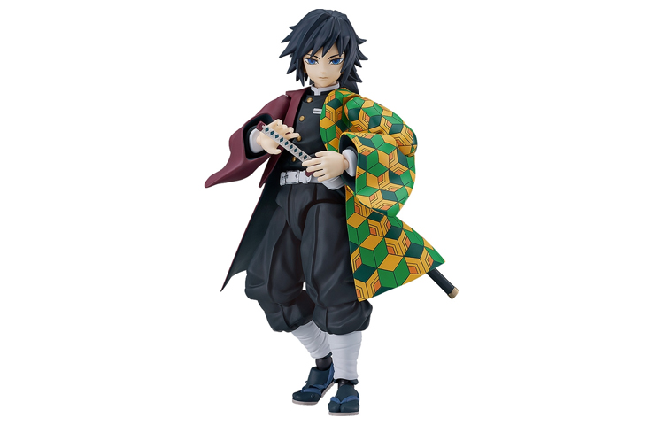 

Figma #605 Истребитель демонов Кимэцу но Яйба, Фуюцуки Юкине фигурка для действий 15,5 см MAX Factory, Giyu Tomioka