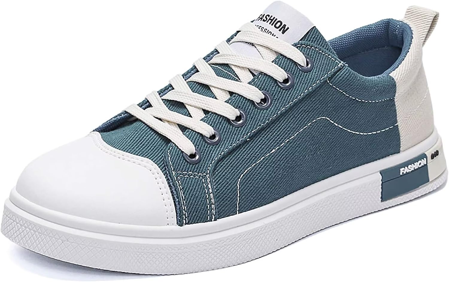 

Мужские низкие кеды из канвы для ходьбы, удобные модные повседневные кроссовки Terbofin, синий