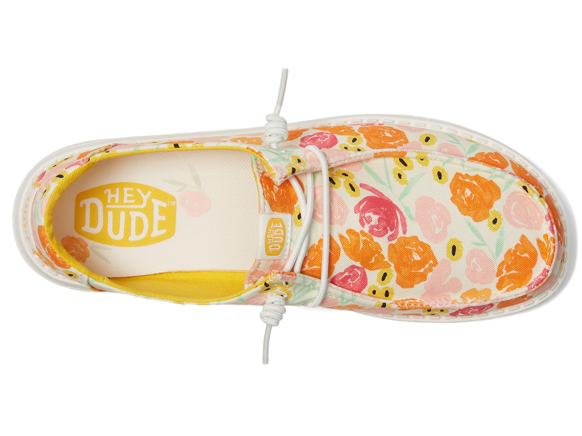 Кроссовки Hey Dude Wendy Mother's Day Floral, цвет Petal Pink/Multi — фото 2