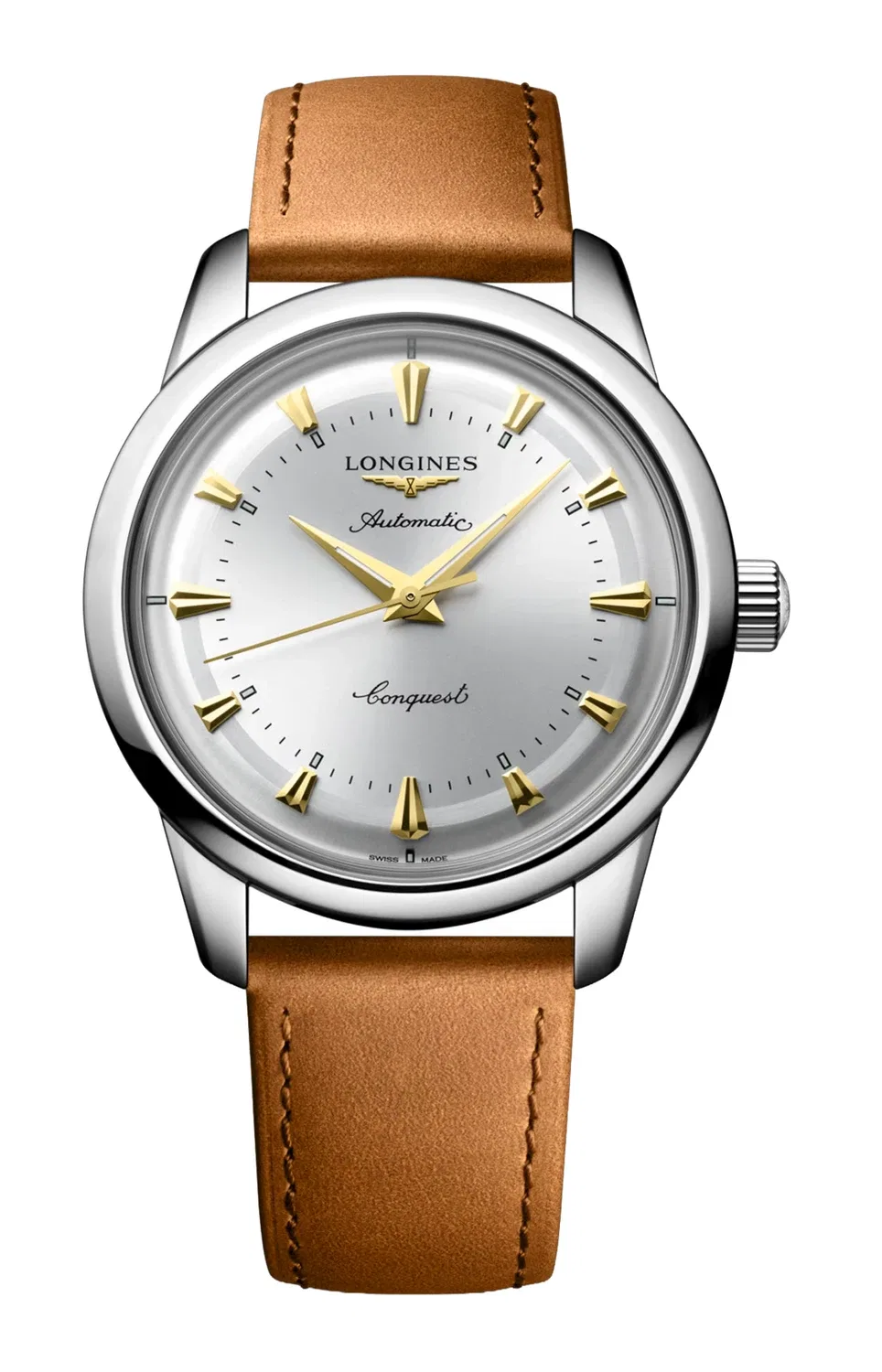 CONQUEST HERITAGE 40 ММ - L1.650.4.72.2 LONGINES, золотой