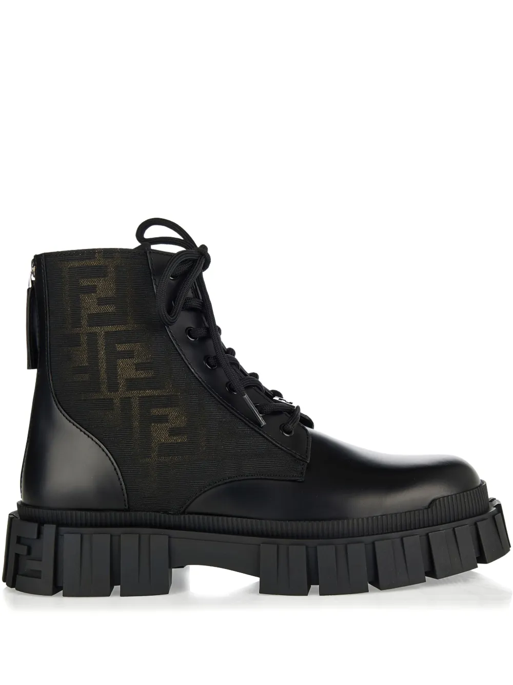 

Байкерские ботинки Force FENDI, черный