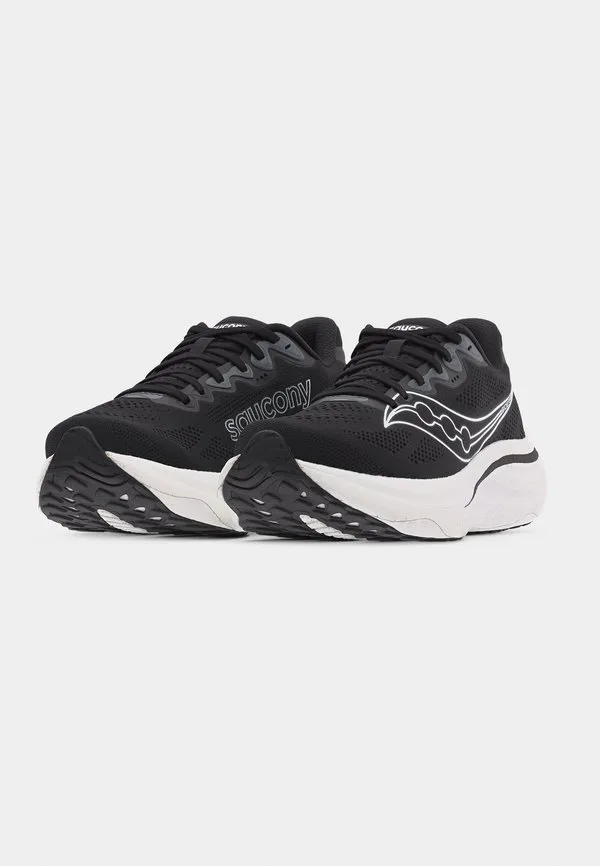 Кроссовки для бега по шоссе ride 19 Saucony, Black/Silver-Coloured — фото 3