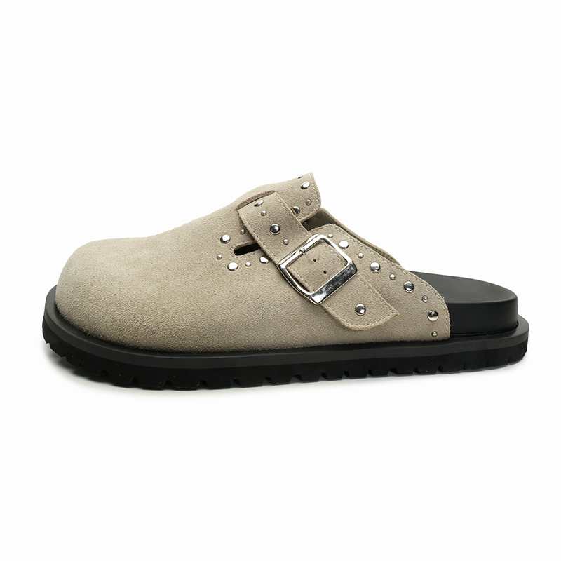 

Мужские тапочки HD с закрытым носком и устойчивостью к истиранию HAPPY DINO, Sand