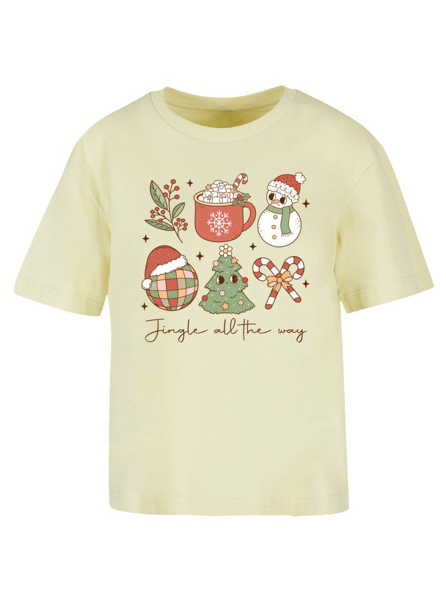 

Футболка F4NT4STIC Jingle All The Way Christmas Groove, Yellow
