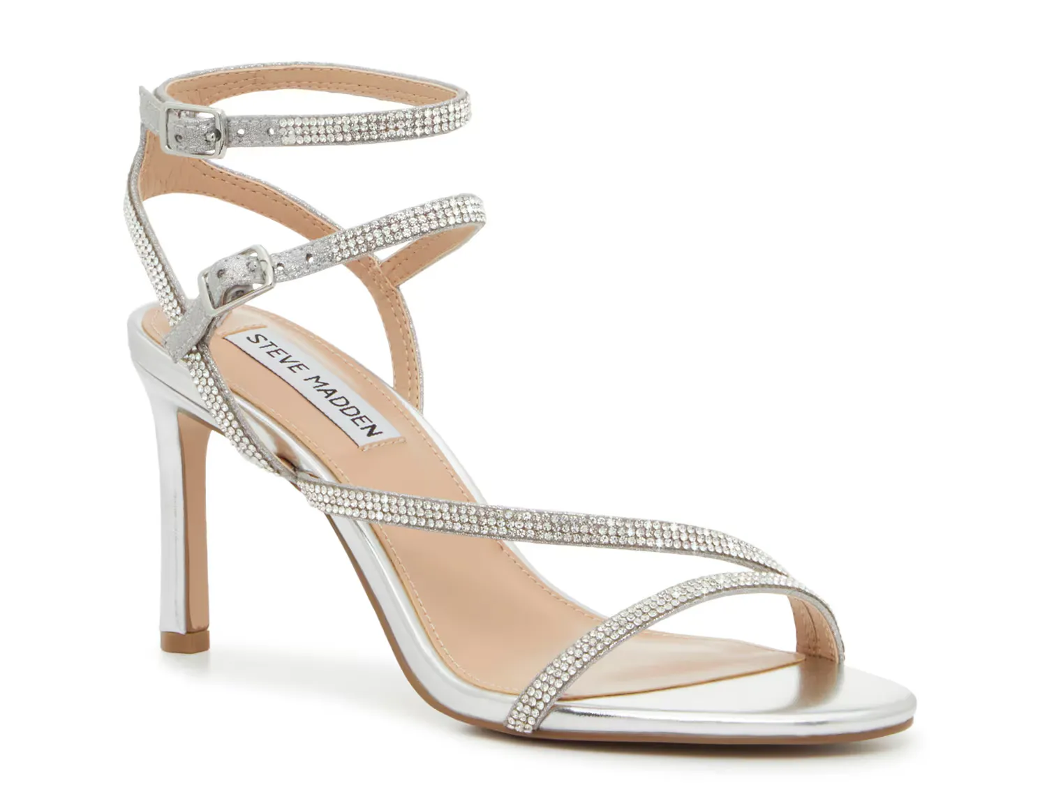 

Сандалии Graycen Sandal Steve Madden, серебряный/металлик