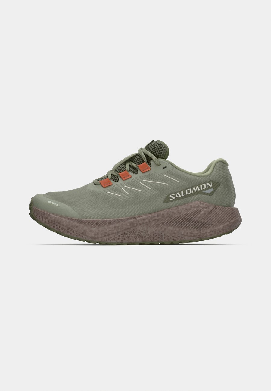 Кроссовки Salomon AERO BLAZE 3 GRVL GTX, Tea/Iron/Burnt Ochre/Dark Green — фото 2
