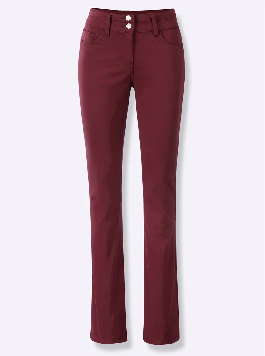 

Джинсы Inspirations bootcut (1 шт.) Inspirationen, цвет Burgund