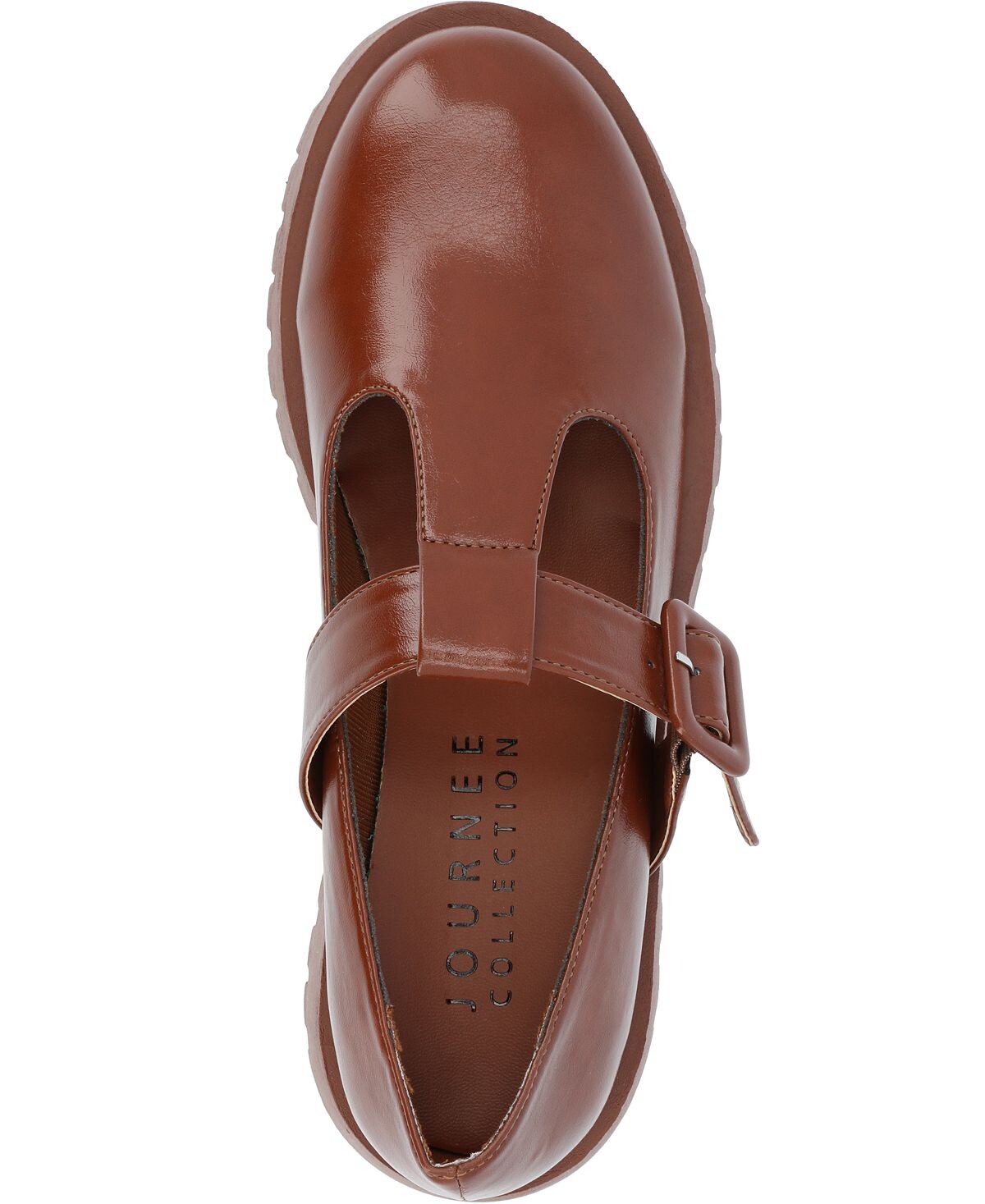 Женские туфли Suvi Tru Comfort с протекторной подошвой из пеноматериала Mary Jane Flats Journee Collection — фото 4