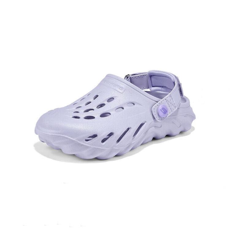 Skechers Kids Сандалии FOAMIES GIRLS с противоскользящей подошвой, устойчивые к истиранию и ударам, фиолетовые, детские — фото 3