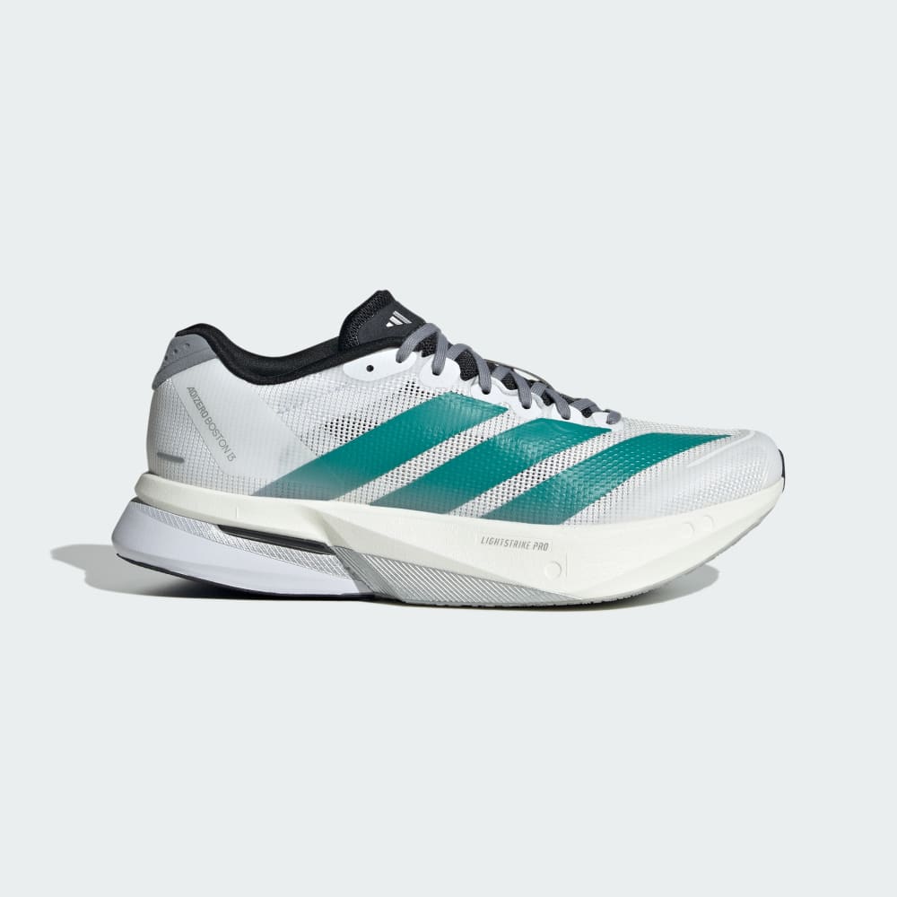 Кроссовки Adidas Adizero Boston 13 Shoes, цвет Cloud White/Pure Teal/Grey