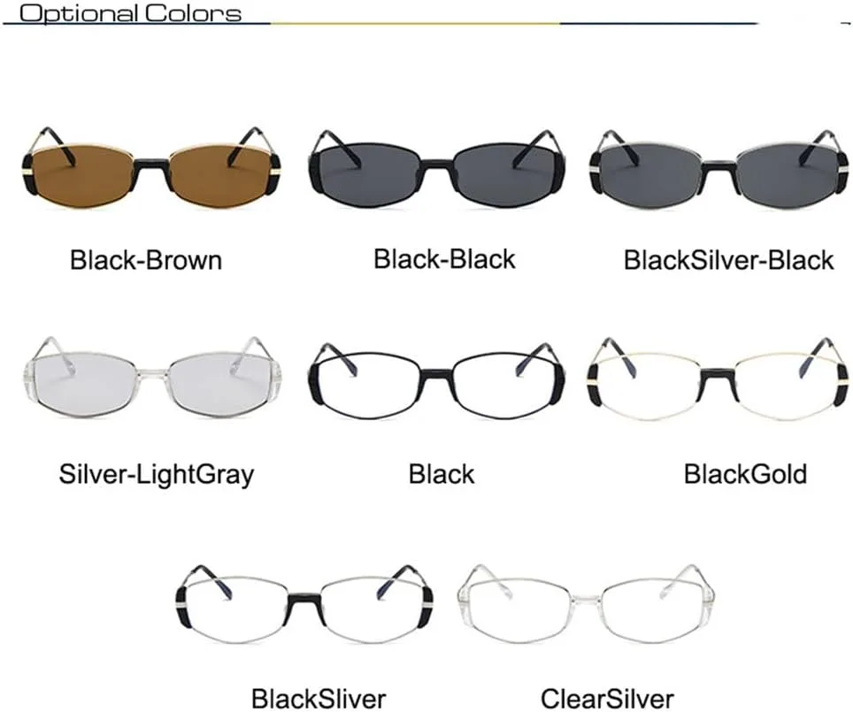 

Солнцезащитные очки UV400 - Необычный панк, маленькая металлическая оправа, для женщин и мужчин, для бега и занятий спортом на открытом воздухе UYPTK, Black-brown