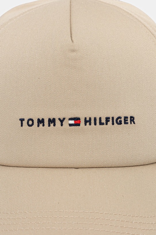 

Хлопковая кепка с козырьком Tommy Hilfiger, бежевый
