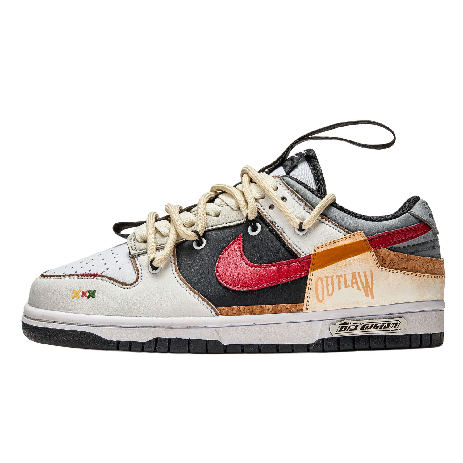 

Детские скейтерские кроссовки Dunk Grade School Nike, желтый