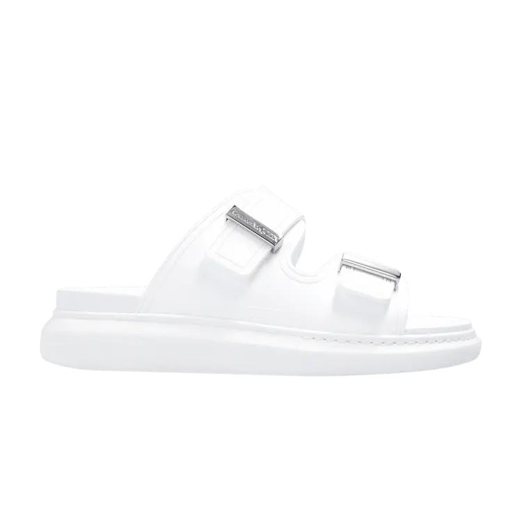 Шлепанцы Alexander McQueen Wmns Hybrid Slide 'New Ivory Silver', белый