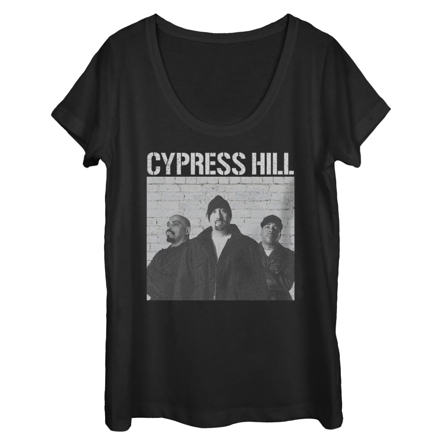 

Футболка с рисунком Cypress Hill Group Shot Bricks для юниоров Licensed Character