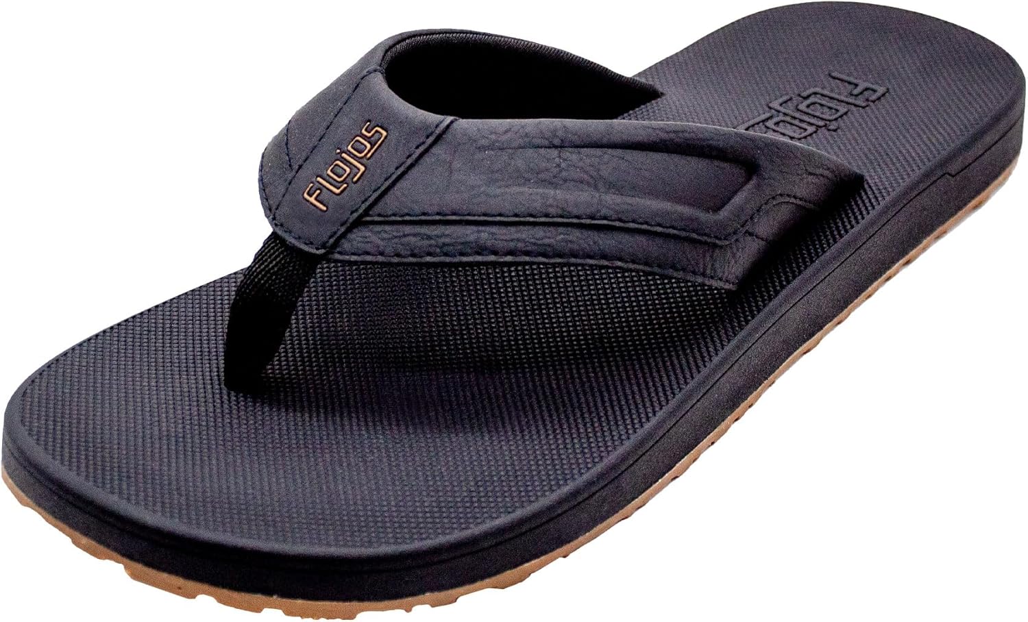 

Мужские сандалии Flojos Cosmo с плоской подошвой, ремешок с мемекс-стелькой, черный