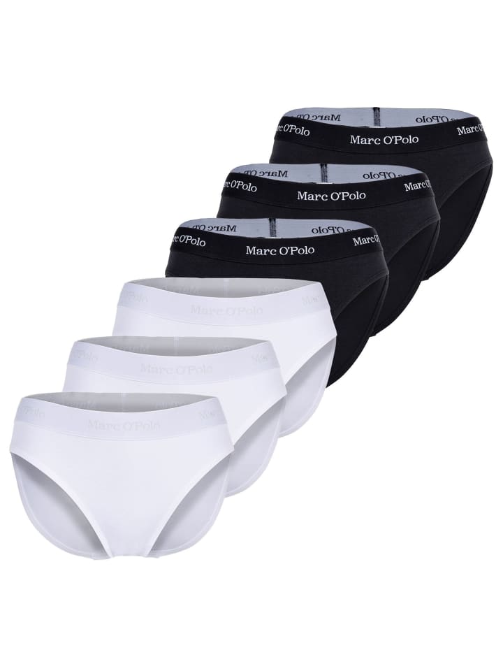 

Трусы Marc O'Polo, белый/черный