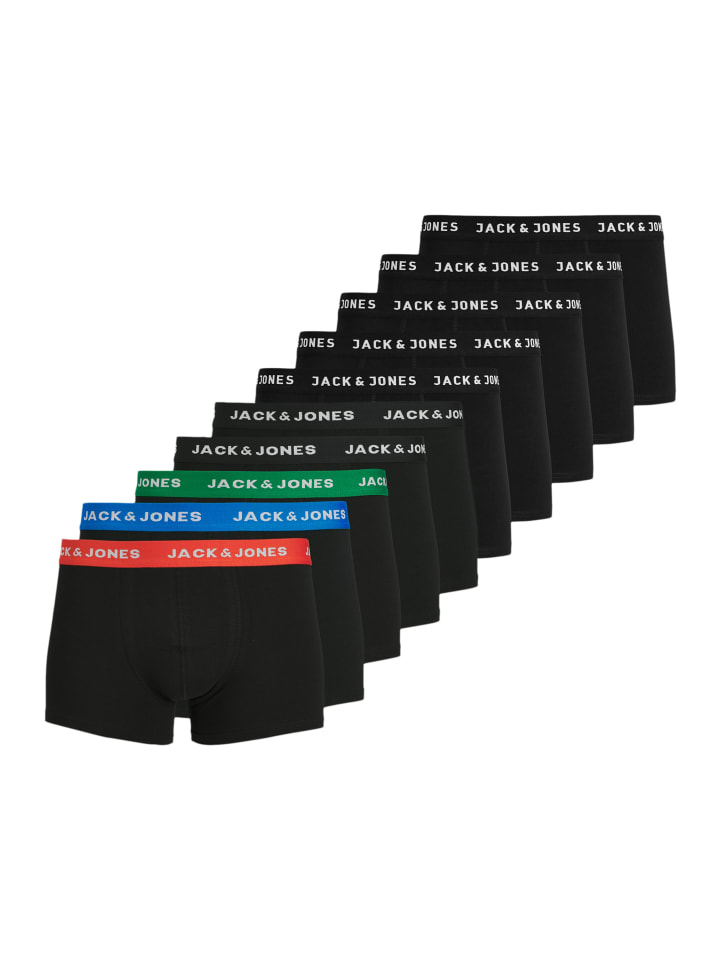 

Трусы Jack & Jones, цвет schwarz/blau