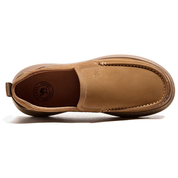 CAMEL Мужские лоферы цвета хаки, землисто-желтый, цвет Earth Yellow — фото 3