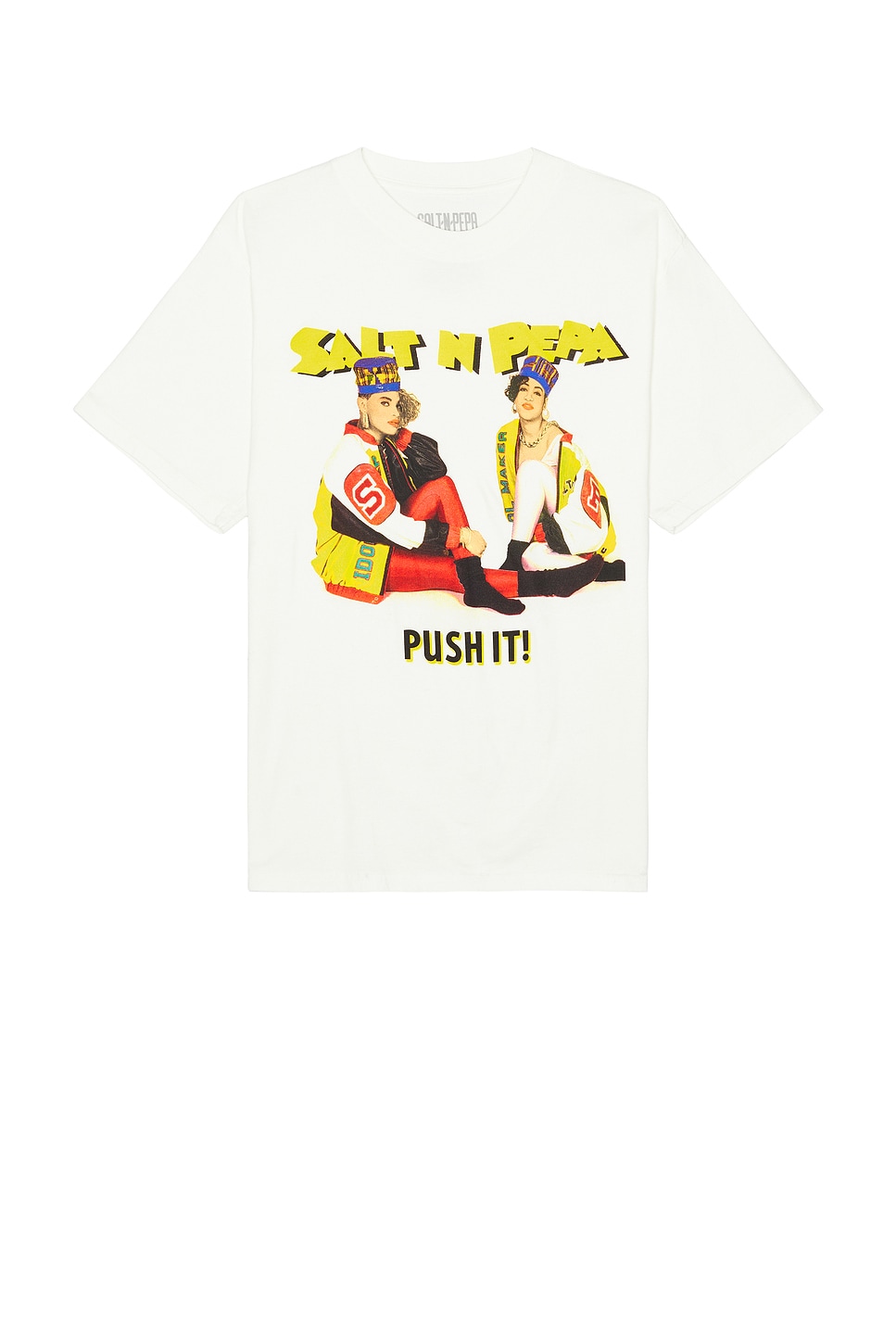 

Свободная футболка Salt-N-Pepa Push It Philcos, цвет Cream Pigment