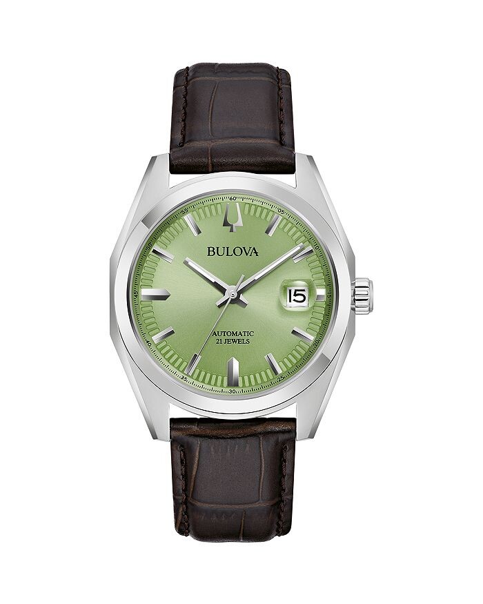 

Часы Bulova Classic Surveyor, 39 мм, зеленый