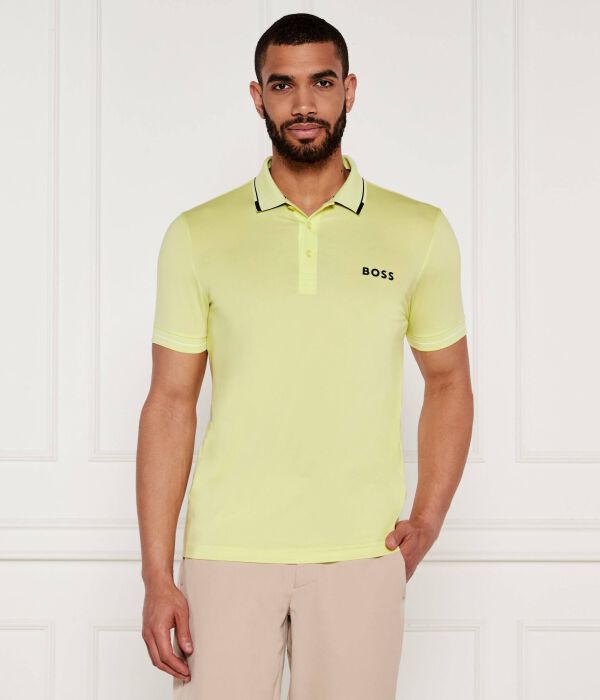 

Рубашка поло Пол Про Slim fit Boss Green, мультиколор
