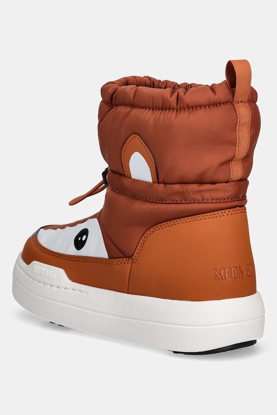 Детские зимние ботинки MB JR PARK TUBE MID ANIMAL WP Moon Boot, коричневый — фото 3