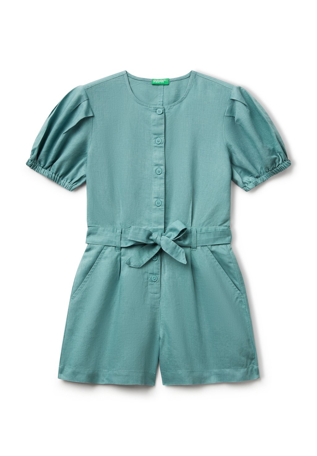 

Комбинезон WITH SASH United Colors of Benetton, зеленый