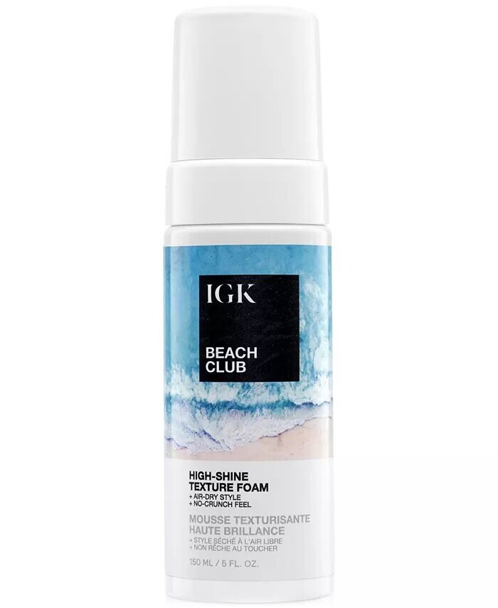 

Блестящая текстурирующая пенка Beach Club Igk Hair