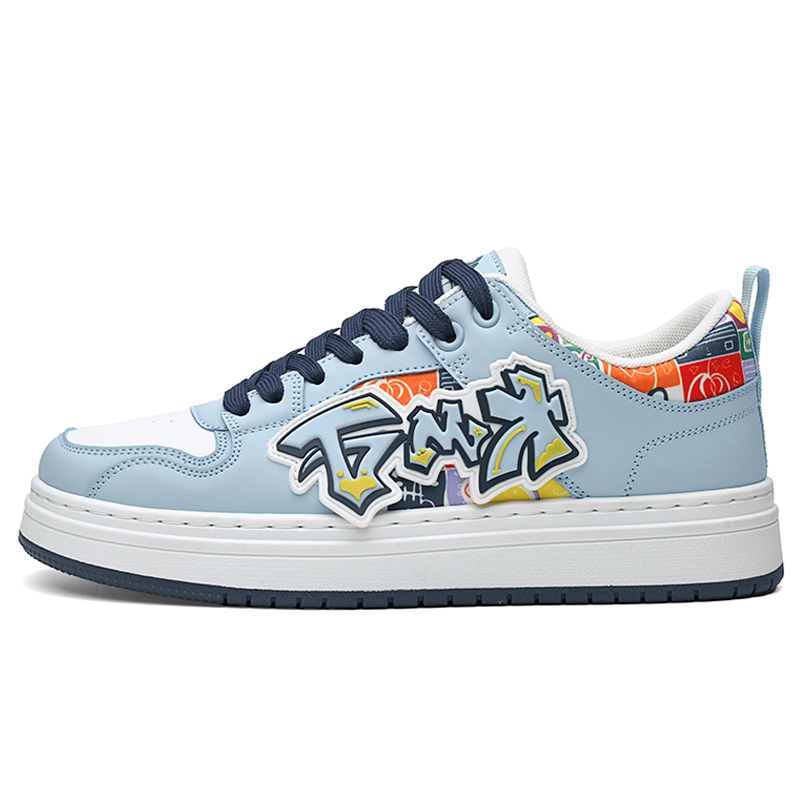 

Низкие мужские кроссовки KOMETA.A, White Blue Floral