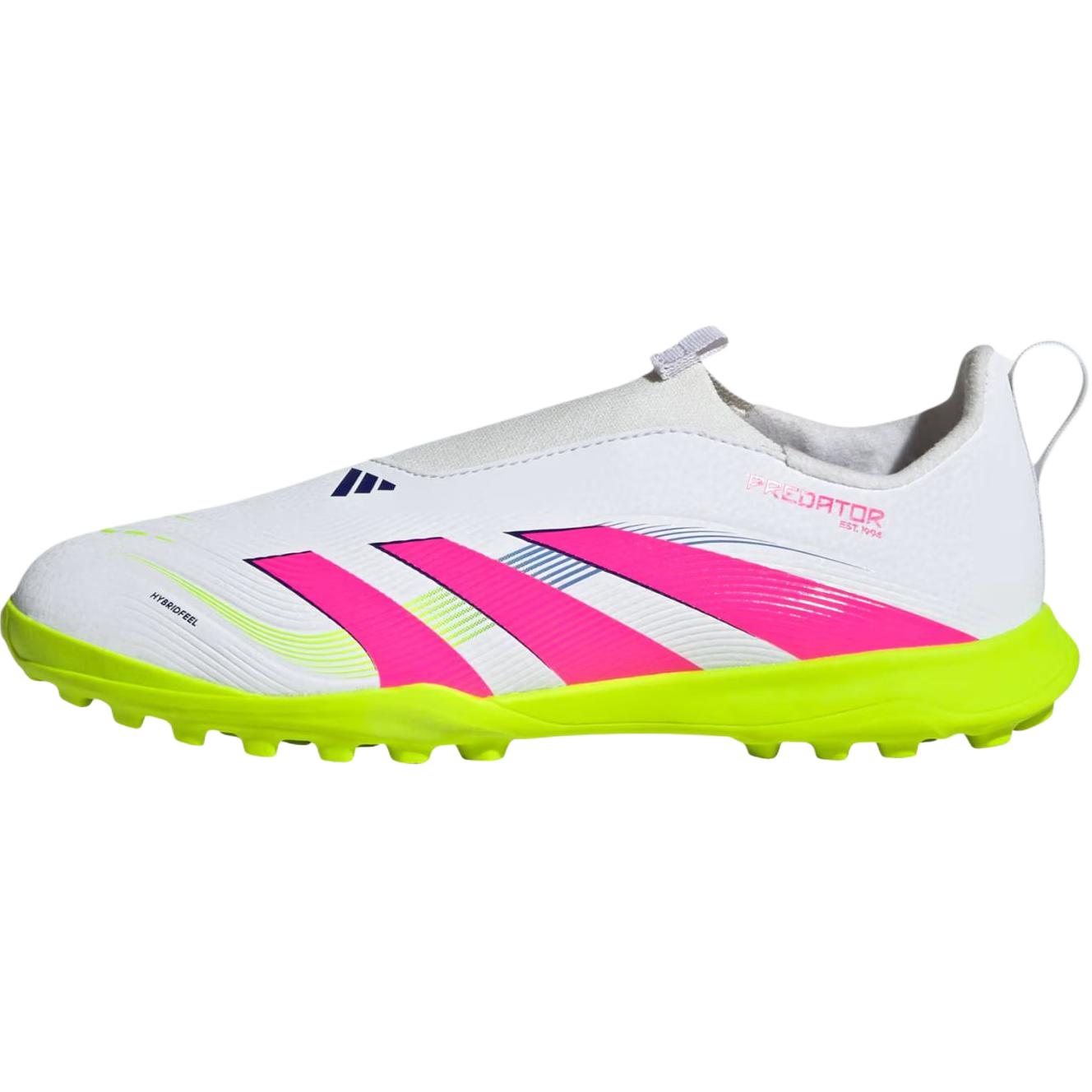 

Adidas Predator League амортизация, износостойкие низкие детские футбольные бутсы white pink