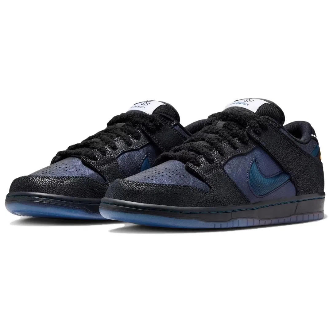 Кроссовки для скейтбординга Nike Dunk SB Low Black Blue — фото 4