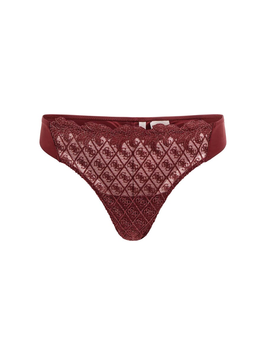 

Стринги GUESS Ebby, цвет Wine red