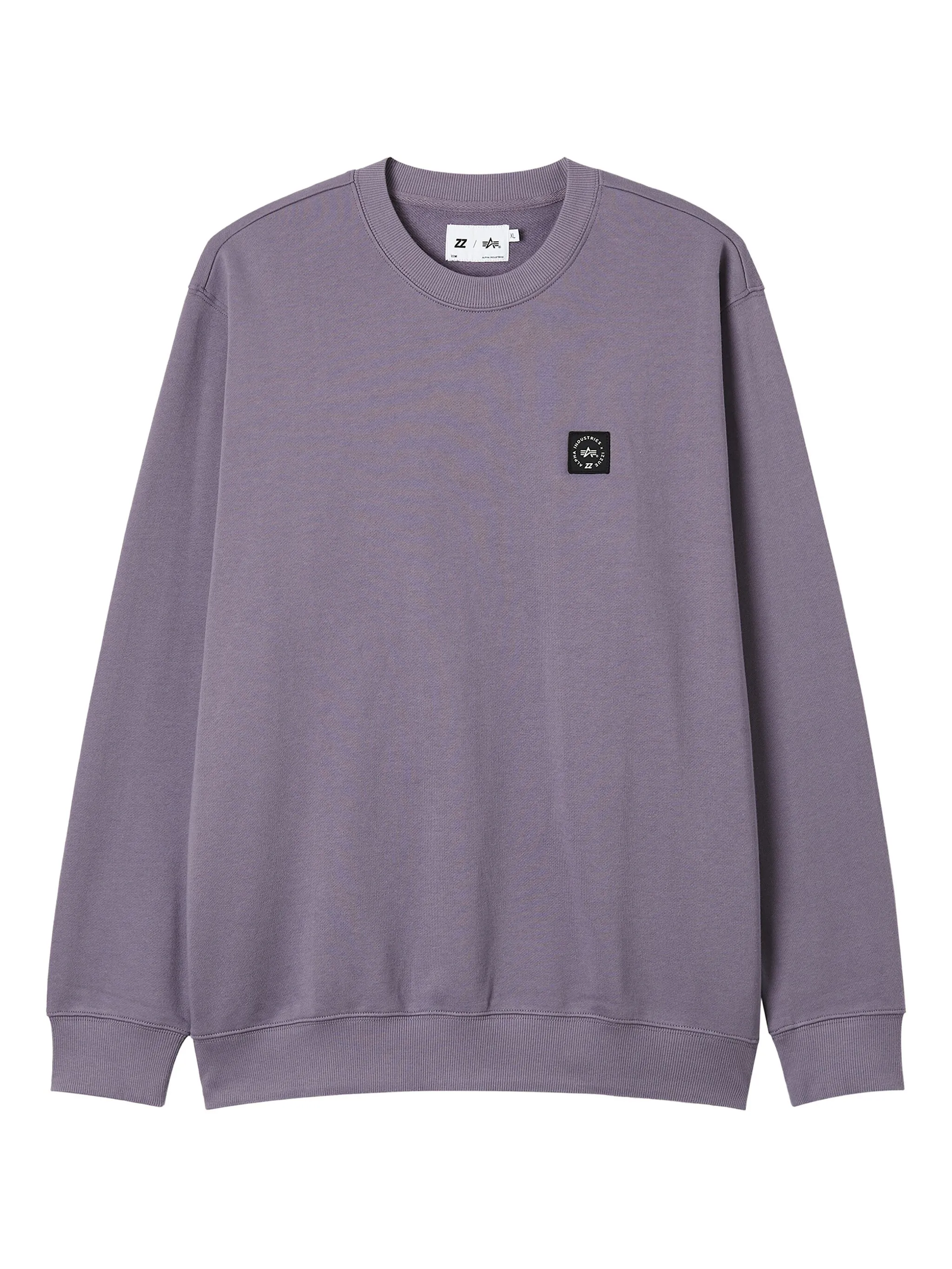 

Толстовка с нашивкой-логотипом из коллаборации с Alpha Industries Izzue, фиолетовый
