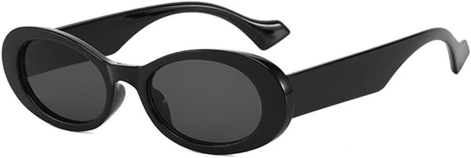 

Солнцезащитные очки UV400 - овальная оправа, маленький размер, леопардовый принт, желейного цвета, для женщин и мужчин, для бега и занятий спортом на открытом воздухе UYPTK, C1 Black-black