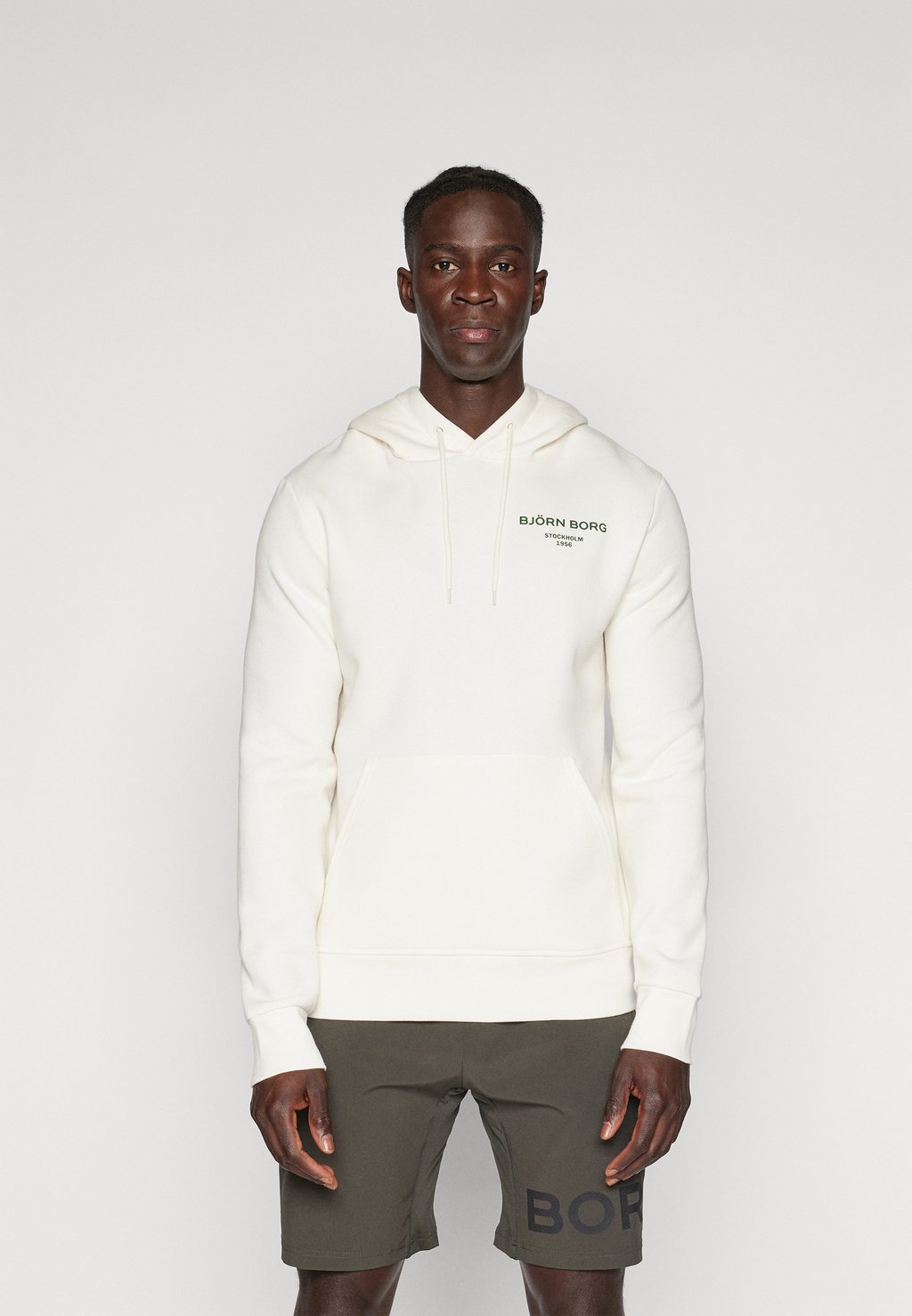 

Толстовка с капюшоном ESSENTIAL HOODIE Björn Borg, молочный