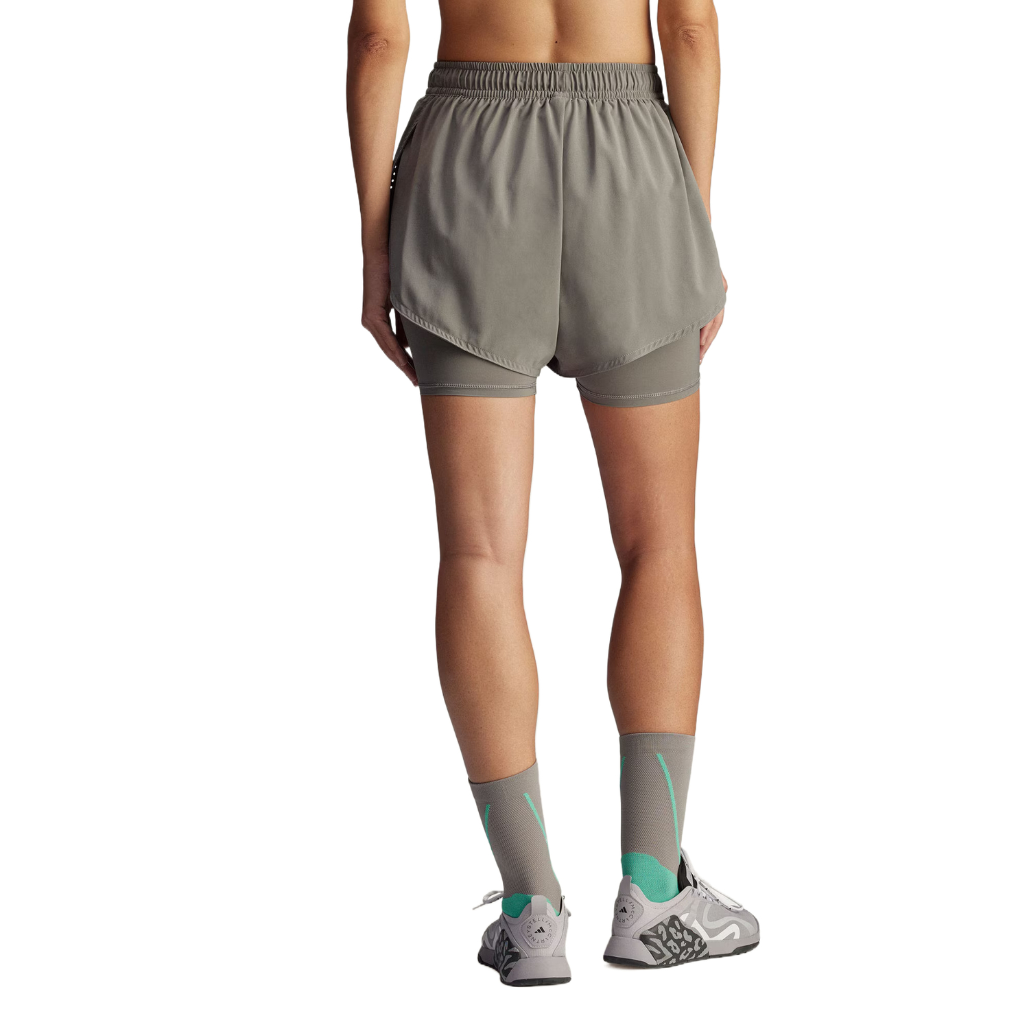 Спортивные шорты Women's Dark Gray Adidas, темно-серый — фото 4