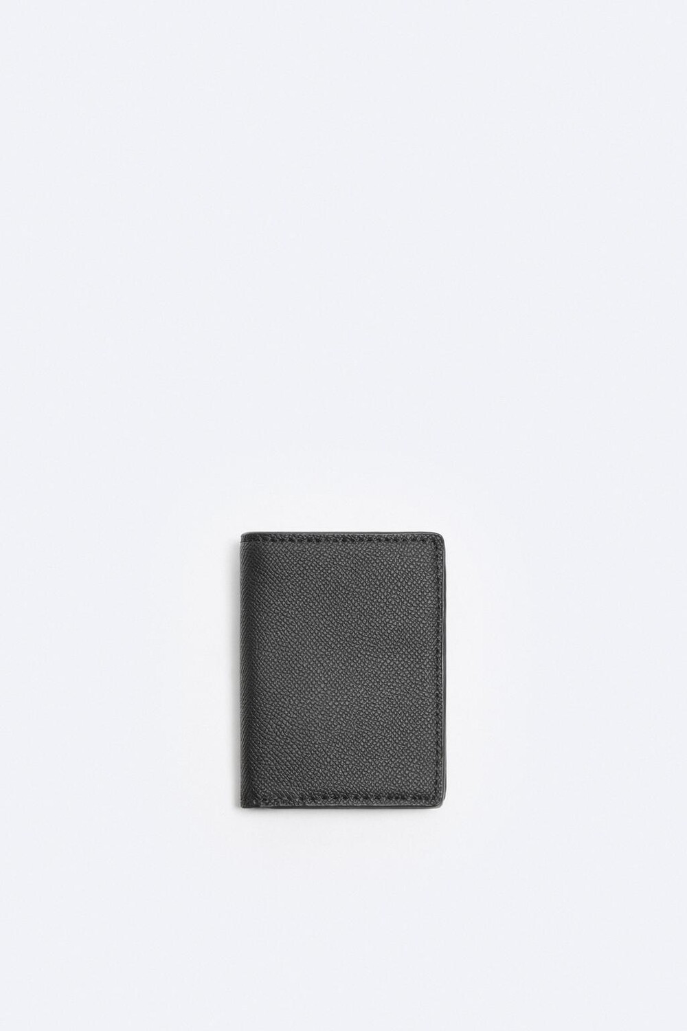 

Тисненный кошелек ZARA, черный
