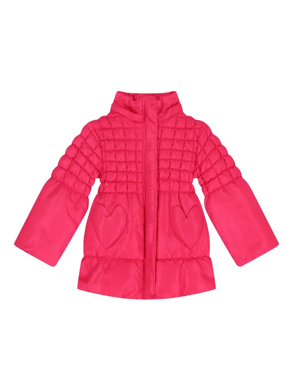 Пуховая куртка с капюшоном в форме сердца Agatha Ruiz De La Prada, розовый