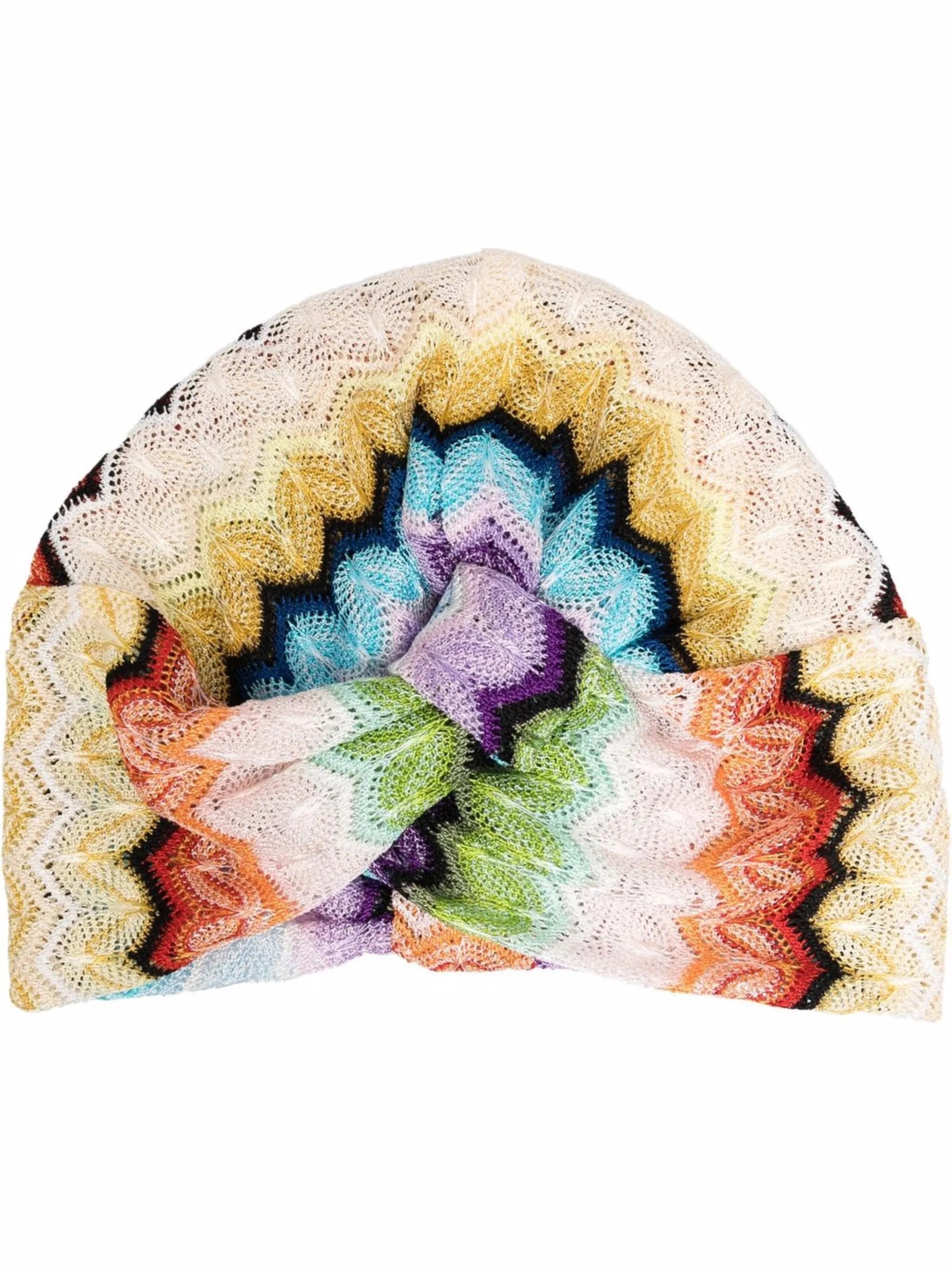 

Повязка на голову с геометричным принтом Missoni, нейтральный