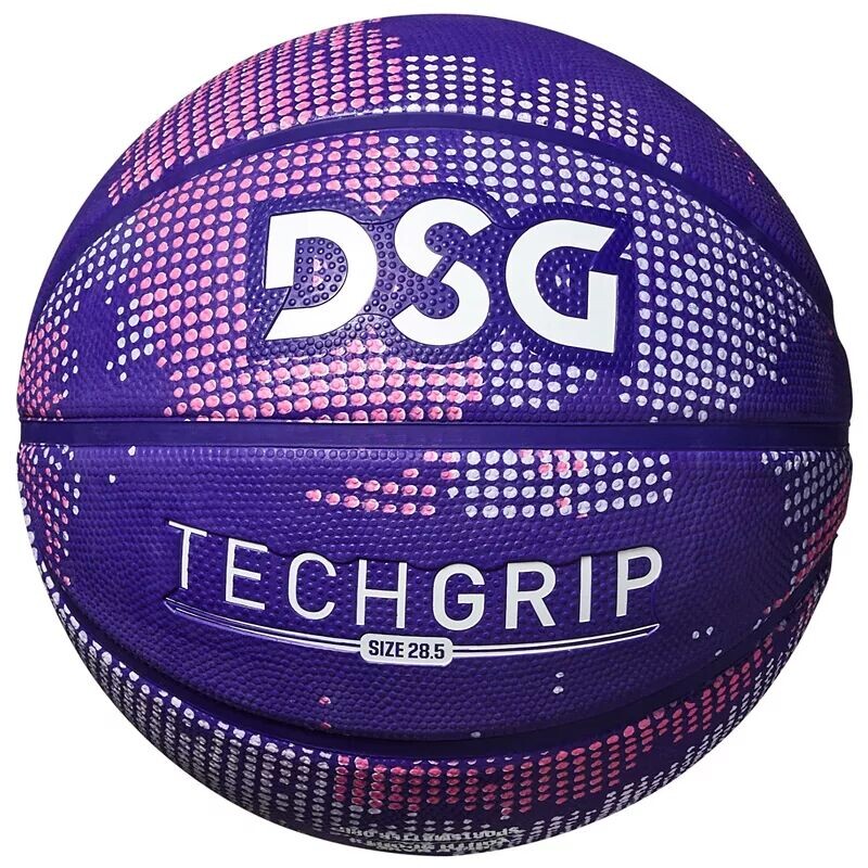 

Официальный баскетбольный мяч Dsg Techgrip, фиолетовый