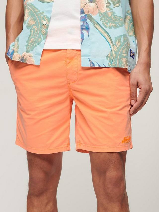 

Прогулочные шорты с завязками Superdry, цвет Peach