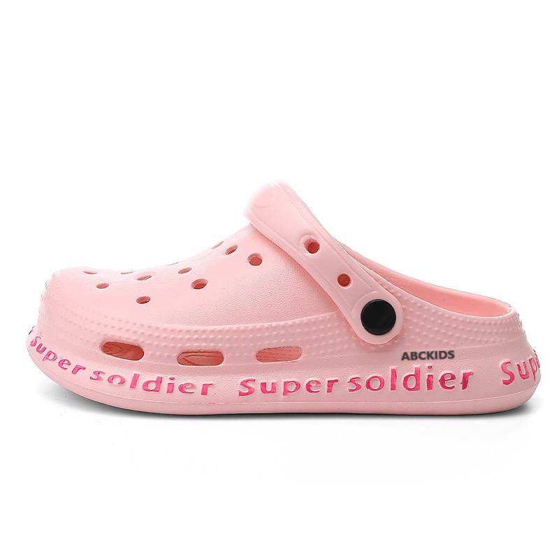 

Детские тапочки с низким верхом, устойчивые к истиранию, легкие, амортизирующие, нескользящие ABC KIDS, розовый