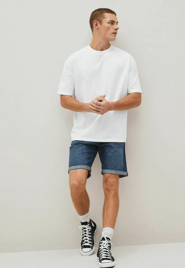 Базовая футболка с круглым вырезом. Next, White — фото 2