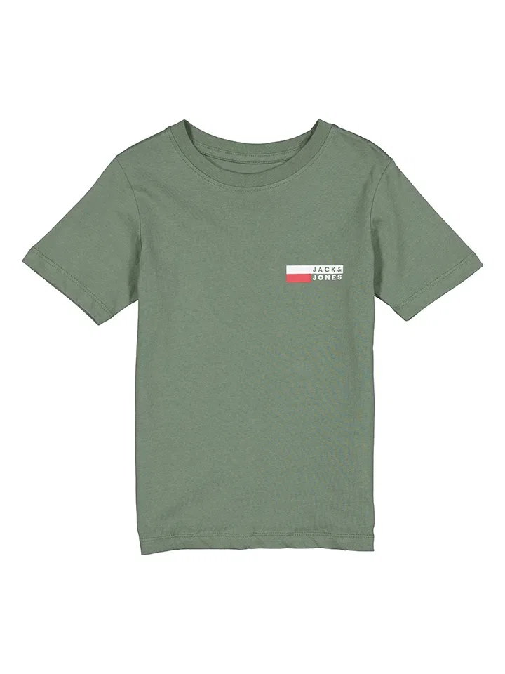 Футболка Corp, JACK & JONES Junior, зеленый