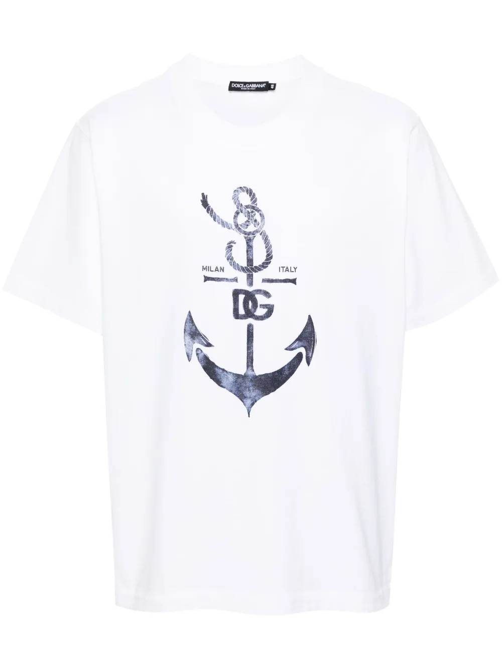 

Футболка с принтом DOLCE & GABBANA, белый