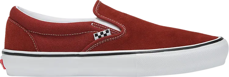 

Кроссовки Skate Slip-On 'Brick', красный, Коричневый, Кроссовки Skate Slip-On 'Brick', красный
