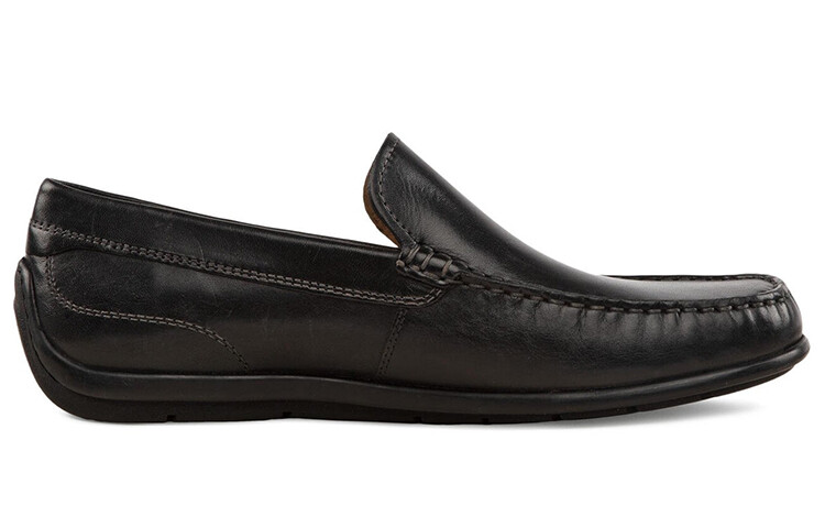 Мужские туфли Ecco Men's Casual Shoes Men Low-Top Black — фото 2