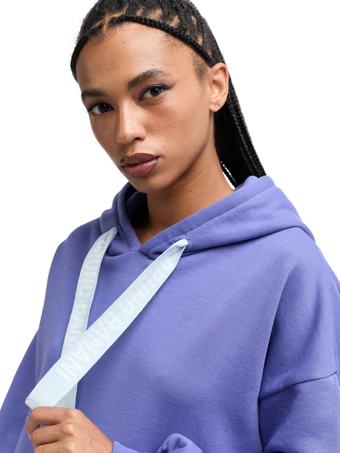 

Толстовка Bruno Banani Hoodie ohne Reißverschluss BROCK, синий