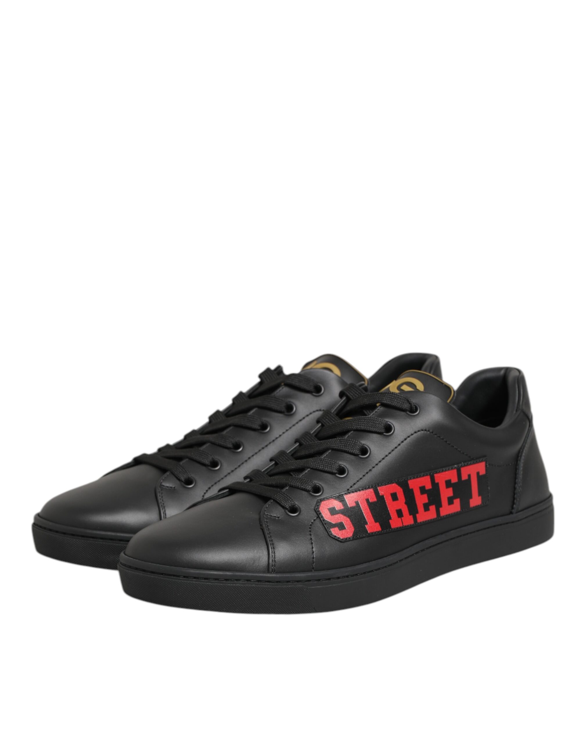 Низкие мужские кроссовки Black Street Life Dolce & Gabbana, черный — фото 2